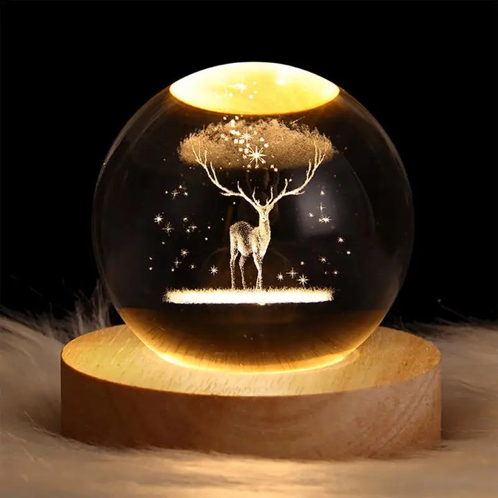 Celestial Orb Crystal Globe