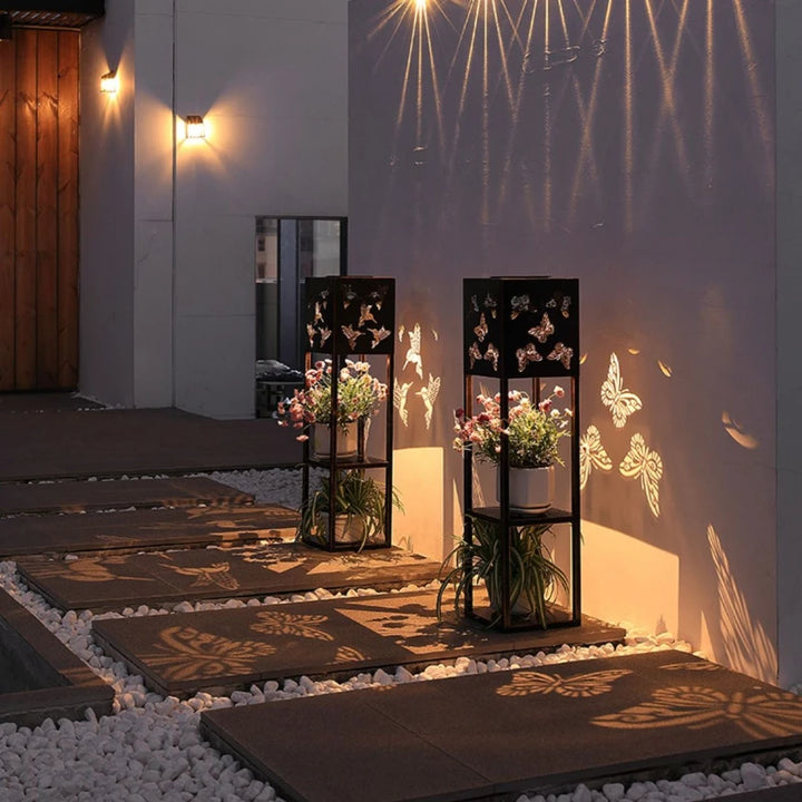 Fluttering Blossom Solar Lights